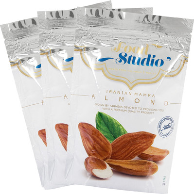 

Food Studio Iranian (Mamra Giri) Almonds(750 g, Pouch)