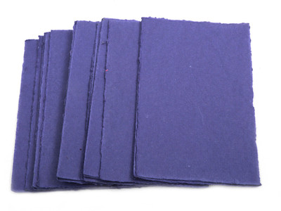 Bluecat Handmade Paper NA A1 200 gsm Multipurpose Paper(Set of 1, Purple)
