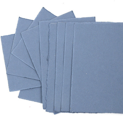 Bluecat Handmade Paper NA A4 200 gsm Multipurpose Paper(Set of 1, Blue)
