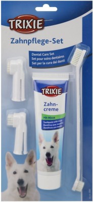 trixie Dog Dental Hygiene Kit with Toothpaste and Brush Pet Toothpaste(DOG)