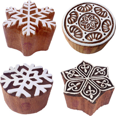 Royal Kraft Htag1785 Printing Blocks(Pack of 4)