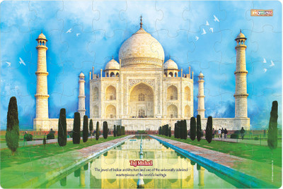 

ZiGYASAW Taj Mahal Premium Giant Jigsaw Floor Puzzle Game(54 Pieces)