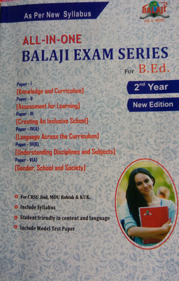 Knowledge And Curriculum, Assessment For Learning, Creating An Inclusive School, Language Across The Curriculum, Understanding Disciplines And Subjects, Gender School And Society Guess Paper(Paperback, Balaji publication b.ed expert)
