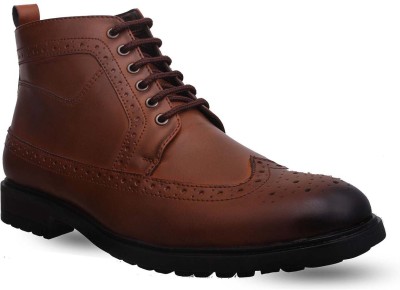 SAN FRISSCO Boots For Men(Brown , 9)