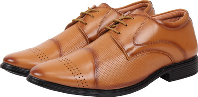 

Smoky Trendy Party Formals Derby For Men(Tan
