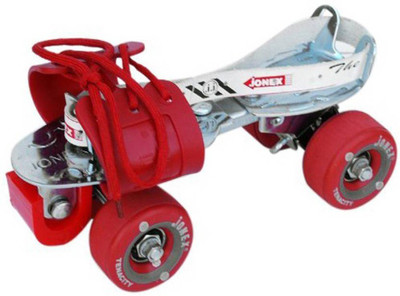 

Jonex WALLTAIL STYLISH TENACITY Quad Roller Skates - Size 3-10 UK(Red)