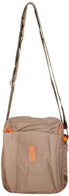 

SALEBOX Men & Women Casual, Sports Beige Denim Sling Bag