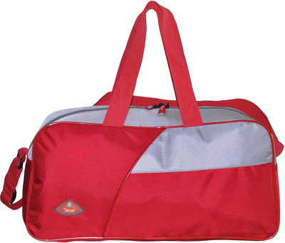 33 OFF on AVON BAGS Travel Duffel Gym Bag 19 in Red Grey 1 pc