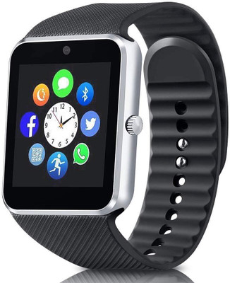 

AMBLINK Smart Watch Phone 100H Standby Time support SIM Card Bluetooth Smartwatch with Camera Music Play Fitness Tracker Watch for Pedometer Sleep Monintor for Android phone Samsung Iphone Smartwatch(Silver Strap 30)