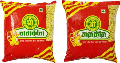 Shree Namkeen Poha Sev and Laung sev 400 gm each, pack of 2(2 x 400 g)