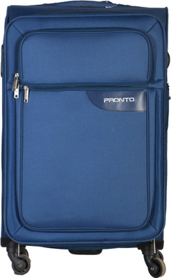 

Pronto Lima Spinner Soft Trolley 68 cm (Navy Blue) Expandable Check-in Luggage -  inch(Blue