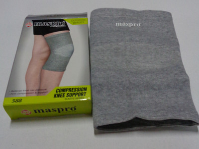 

Maspro 588 Knee Support (, Gray And White, Grey;white