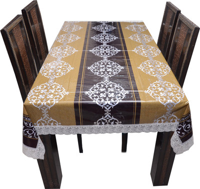 

The Trendy Printed 6 Seater Table Cover(Multicolor, PVC)