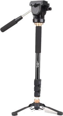 

Power Smart M150 stable camera monopod with base mini tripod, new damping pan head Tripod Ball Head(Black, Supports Up to 6000 g)
