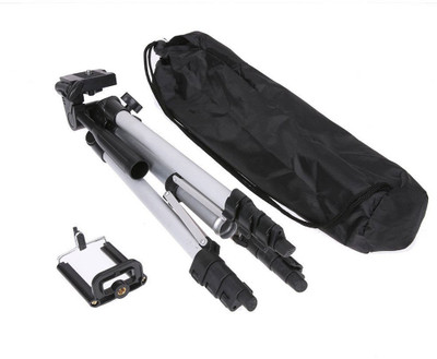 

BUY SURETY Tripod-3110 Portable Camera Tripod Tripod(Silver & Black, Supports Up to 1500 g)
