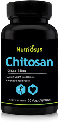 

Nutriosys Chitosan 350mg ,Veg Capsules(90 No)