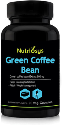 

Nutriosys Green Coffee Been 500mg ,Veg Capsules(90 No)