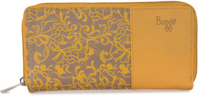 

Baggit Women Evening/Party Yellow Artificial Leather Wallet(8 Card Slots), Mango