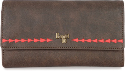 

Baggit Women Casual Brown Artificial Leather Wallet(8 Card Slots)
