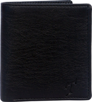 

titos Men Black Artificial Leather Wallet(6 Card Slots)