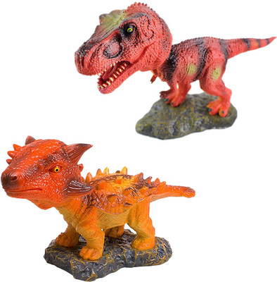 

Tootpado Bobblehead Dinosaur Toys - Pack of 2 (CTNG36) - Action Figures Toys & Car Dashboard Bobblehead(Multicolor)