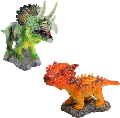 

Tootpado Bobblehead Dinosaur Toys - Pack of 2 (CTNG38) - Action Figures Toys & Car Dashboard Bobblehead(Multicolor)