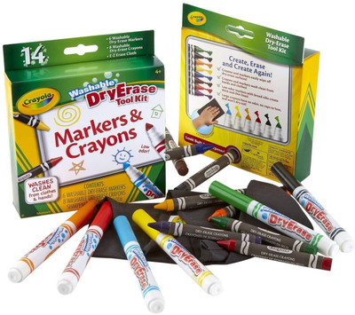 

Crayola Washable Dry Erase Tool Kit