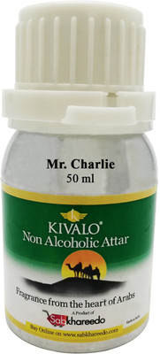

Kivalo Ⓡ Pure Original Mr. Charlie Fragrance 50 ml Non Alcoholic Attar Floral Attar(Zafari)