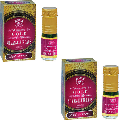 

FRAGCARE ATTAR SHAAN-E-FIRDAUS PACK OF 2 Each 2 ml (Set of 2 ) Floral Attar(Floral)