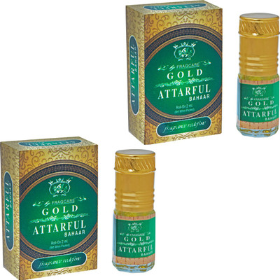 

FRAGCARE ATTAR BAHAAR PACK OF 2 Each 2 ml (Set of 2 ) Floral Attar(Floral)