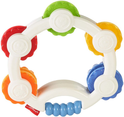 

Baby Bucket Shake 'n Beats Tambourine Rattle(Multicolor)