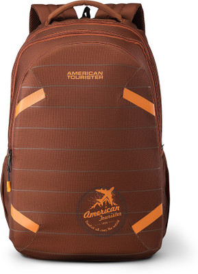 

American Tourister Alto Sch Bag 01 31.5 L Laptop Backpack(Multicolor), Rust