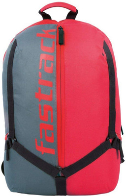 

Fastrack School 25.17 L Backpack(Red, Grey), Grey;red