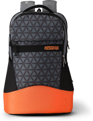 

American Tourister X-lete Lap Bag 02 26.5 L Backpack(Multicolor), Black