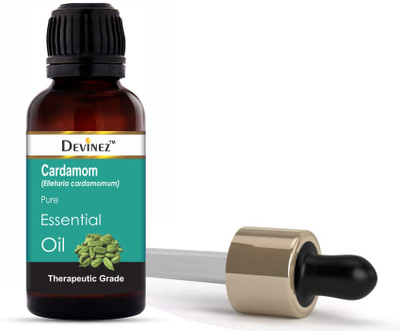 

Devinez Cardamom Essential Oil, 100% Pure, Natural & Undiluted, 10ml For Hair Nourishment, Face, Skin, Body Care & Natural Remedies(10 ml)