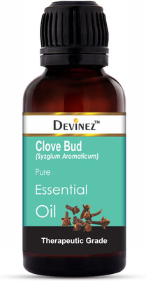 

Devinez 15-2041, Clove Bud Essential Oil, 100% Pure, Natural & Undiluted(15 ml)
