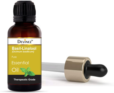

Devinez Basil - Linalool Essential Oil, 100% Pure, Natural & Undiluted, 10ml(10 ml)