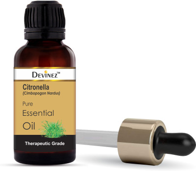 

Devinez Citronella Essential Oil, 100% Pure, Natural & Undiluted, Natural Mosquitoe Repellent, 10ml(10 ml)