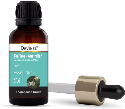 

Devinez Tea Tree - Australian Essential Oil, 10ml 100% Pure, Natural & Undiluted, for Acne prone Skin, Hair conditioning, skin tags(10 ml)