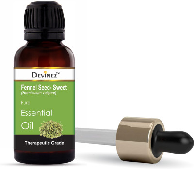 

Devinez Fennel Seed - Sweet Essential Oil, 100% Pure, Natural & Undiluted, 10ml(10 ml)