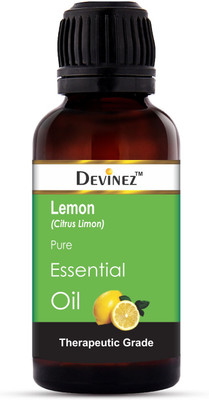 

Devinez 15-2020, Lemon Essential Oil, 100% Pure, Natural & Undiluted(15 ml)