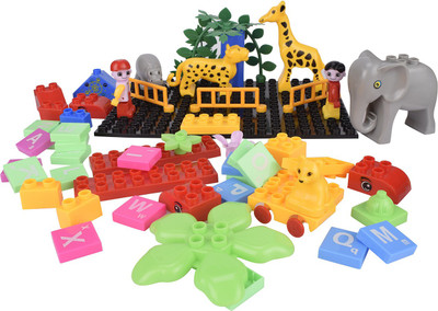 

Aarushi 69Pcs Learning Blocks Set for Kids (Multicolor)(Multicolor)