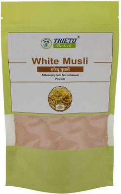 

Trieto Biotech Safed Musli Supplement Pure Root Powder, Made in India(100 g)
