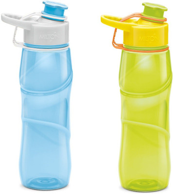 

Milton RAVE BOTTLE 750 ml Sipper(Pack of 2, Multicolor), Blue;green