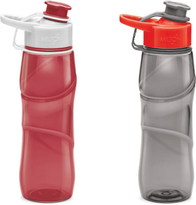 

Milton RAVE SIPPER 750 ml Sipper(Pack of 2, Multicolor), Black;maroon
