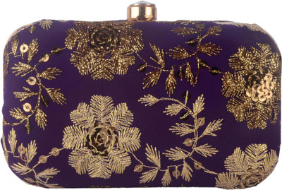 

Rezzy Party, Formal, Casual Purple Clutch