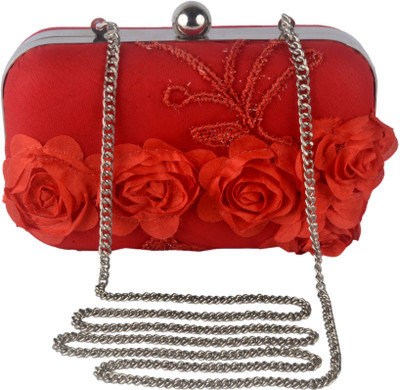 

Rezzy Party Red Clutch