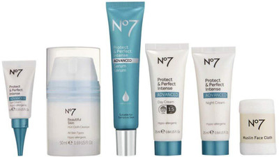 

No7 The Perfect Gift of Protect & Perfect Intense Advanced Skincare(Set of 6)
