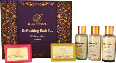 

Khadi Natural REFRESHING BATH KIT(Set of 1)