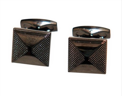 tiekart Brass Cufflink(Black)